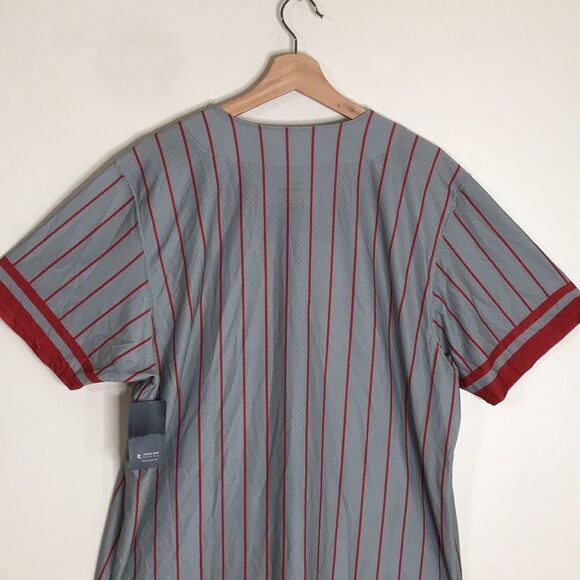 Russell athletic sports button up jersey shirt size large - Picture 11 of 13